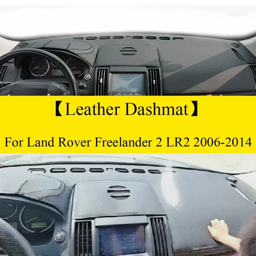 

For Land Rover Freelander 2 LR2 2006 2007 2008-2014 Leather Dashmat Dashboard Cover Pad Dash Mat Carpet Car Accessories Suede