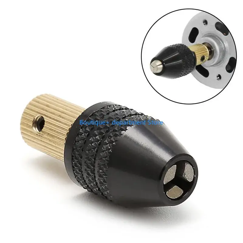 

E1PD 3.17mm Electric Motor Shaft Mini Chuck Fixture Clamp 0.3mm-3.5mm Drill Bit