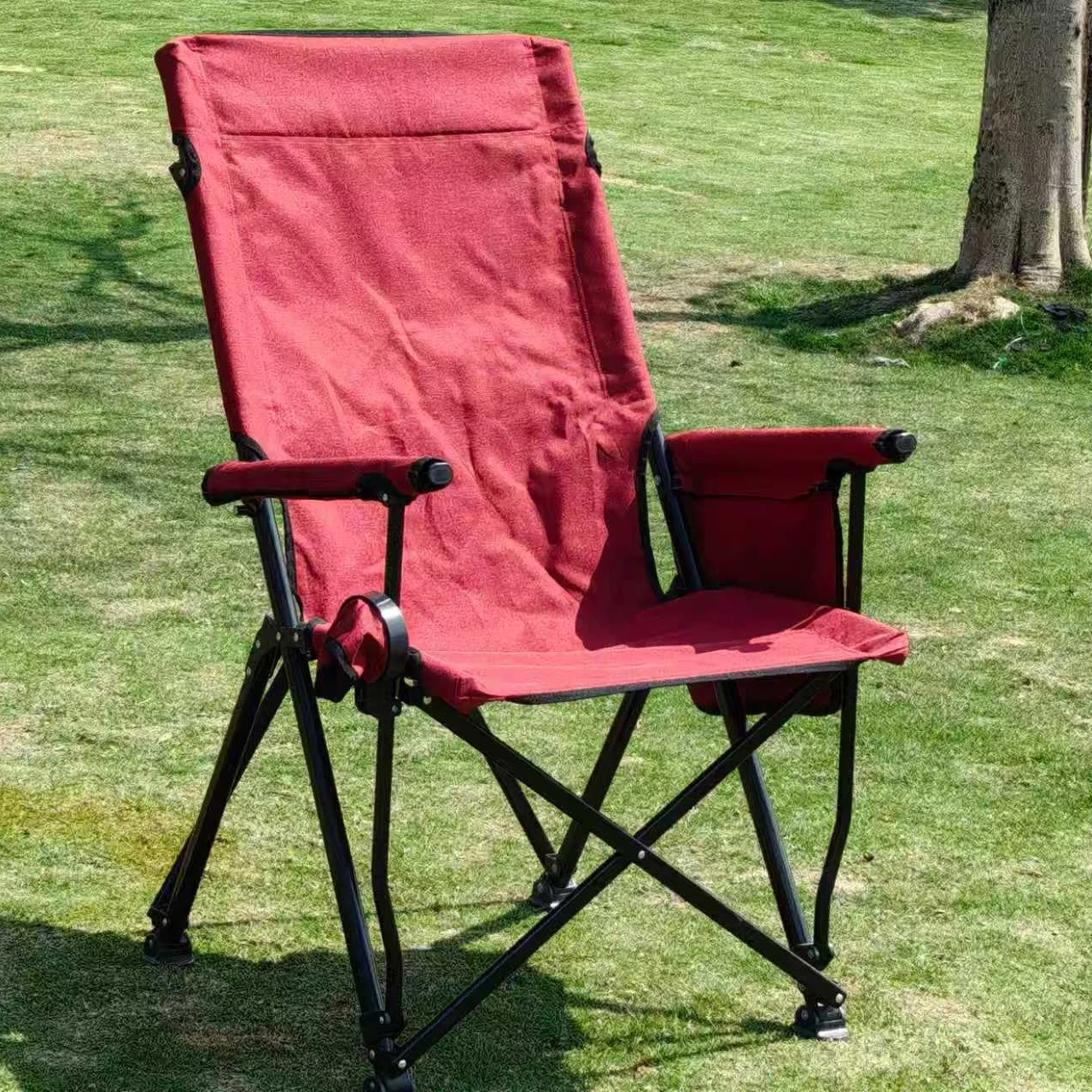 Manufacturer Direct Sale Portable Modern Luxury Fishing Chair Oxford Fabric Outdoor Furniture