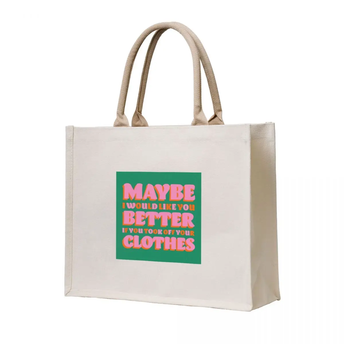 

if you're too shy (let me know) - the 1975 Tote Bag ecological bags Women's handbag tote bag men