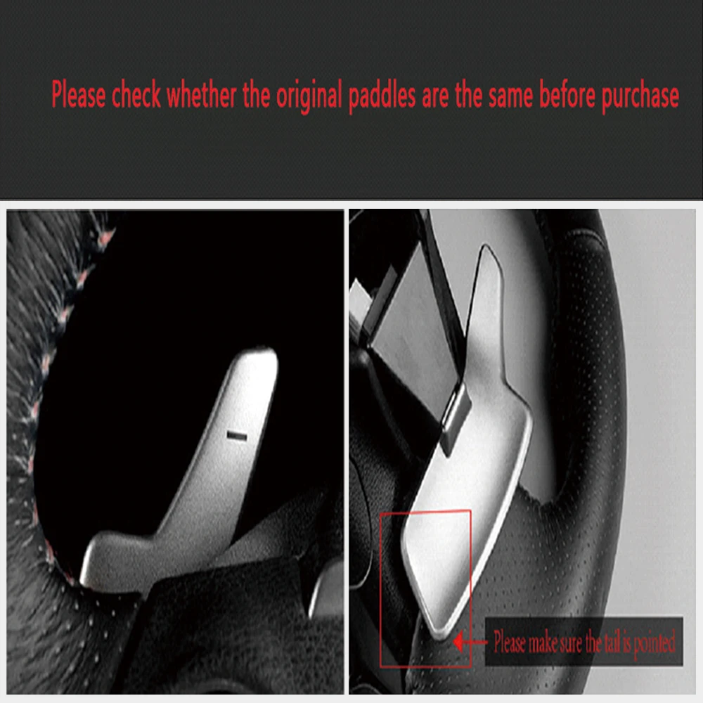 2pcs for Lexus IS 2013-2016 Car Steering Wheel Shift Paddle Extend Direct Gear Paddle Extension Auto Styling Accessories