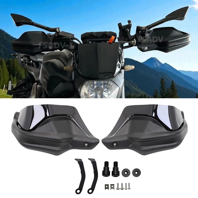 MT07 Handguards Shield Guards Windshield Hand Wind Protection For YAMAHA MT 07 MT-07 FZ07 2014-2024 2022 2023 Motorcycle