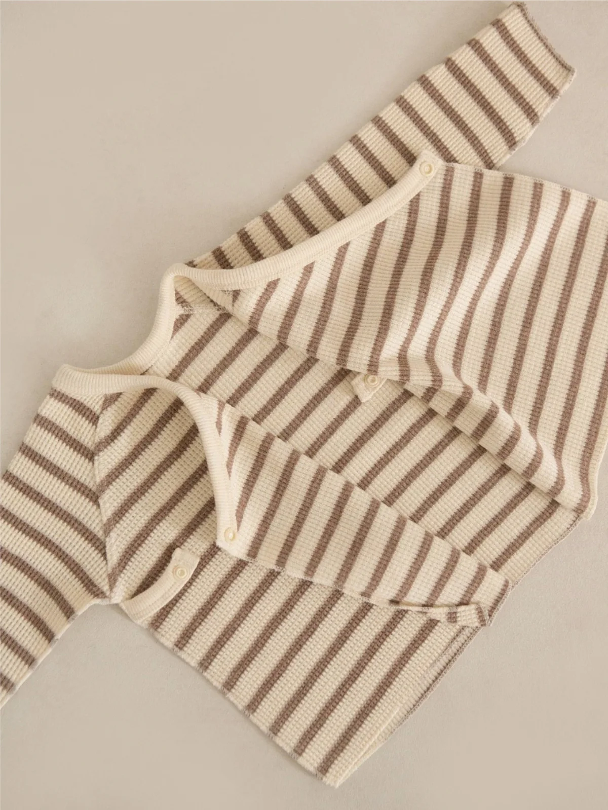 2024 Spring New Baby Long Sleeve Striped Clothes Set Newborn Infant Cotton Tops + Pants + Hat 2pcs Suit Toddler Outfits 0-24M