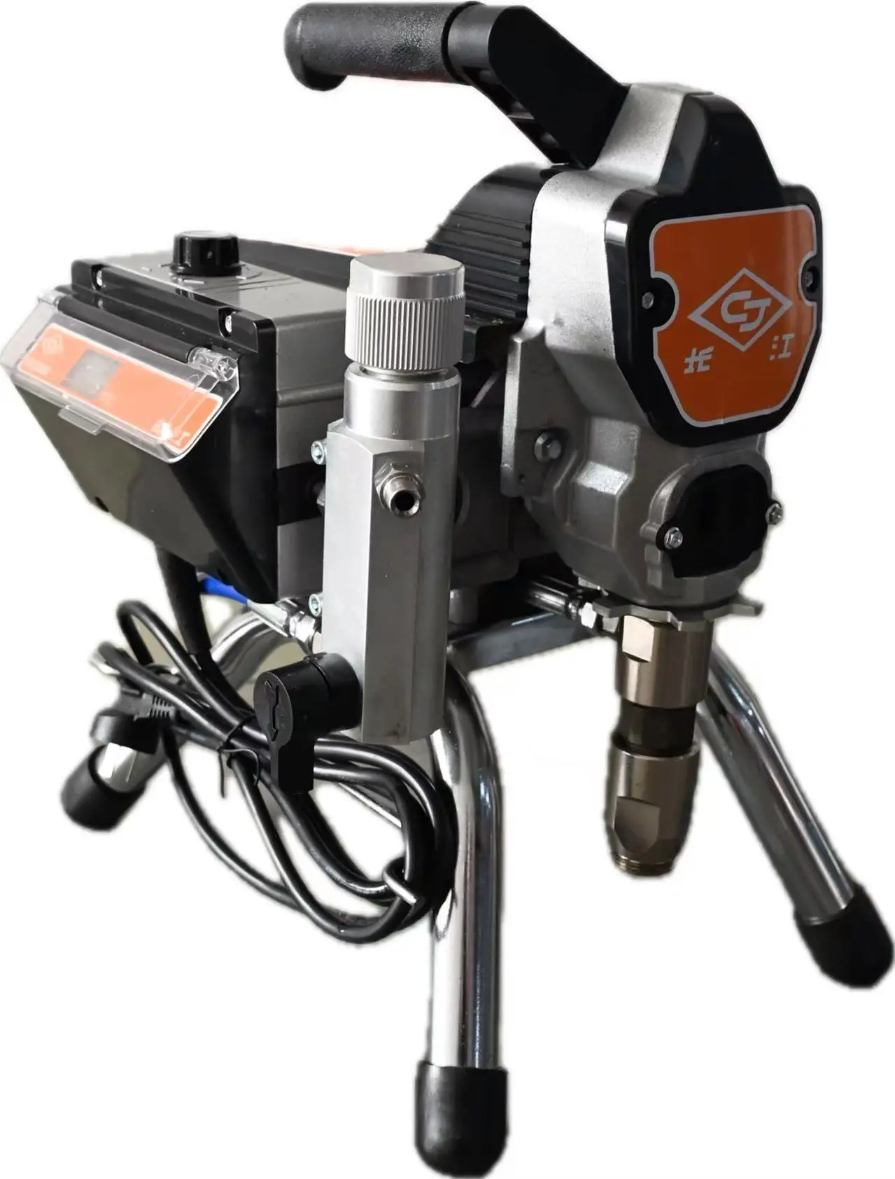 Industrial Grade Electric Airless Spray Gun With Brushless Motor 2900psi Max Pressure For Old Surfaces 220V