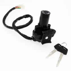 1 Set Motorcycle Ignition Switch Fuel Gas Lock With 2 Keys For Kawasaki ZX6R ZX9R ZZR400 ZZR600 ZXR400 ZXR750 ZX7R/ZX7RR