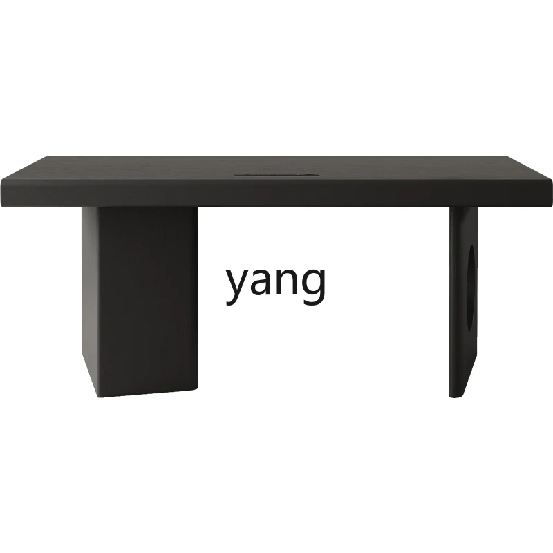 LTT Minimalist Home Adult Office Computer Bedroom Black Work Desk