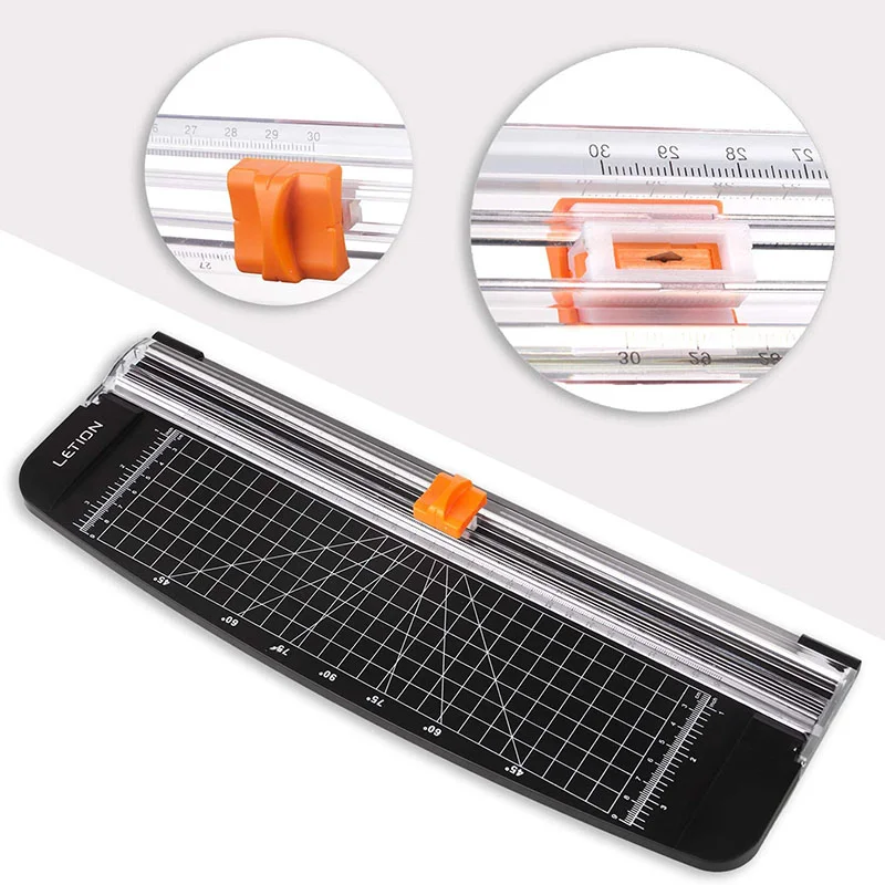 A4 Paper Cutting Machine Plastic Base Paper Cutter Precision Paper Photo Trimmers Photo Scrapbook Blades