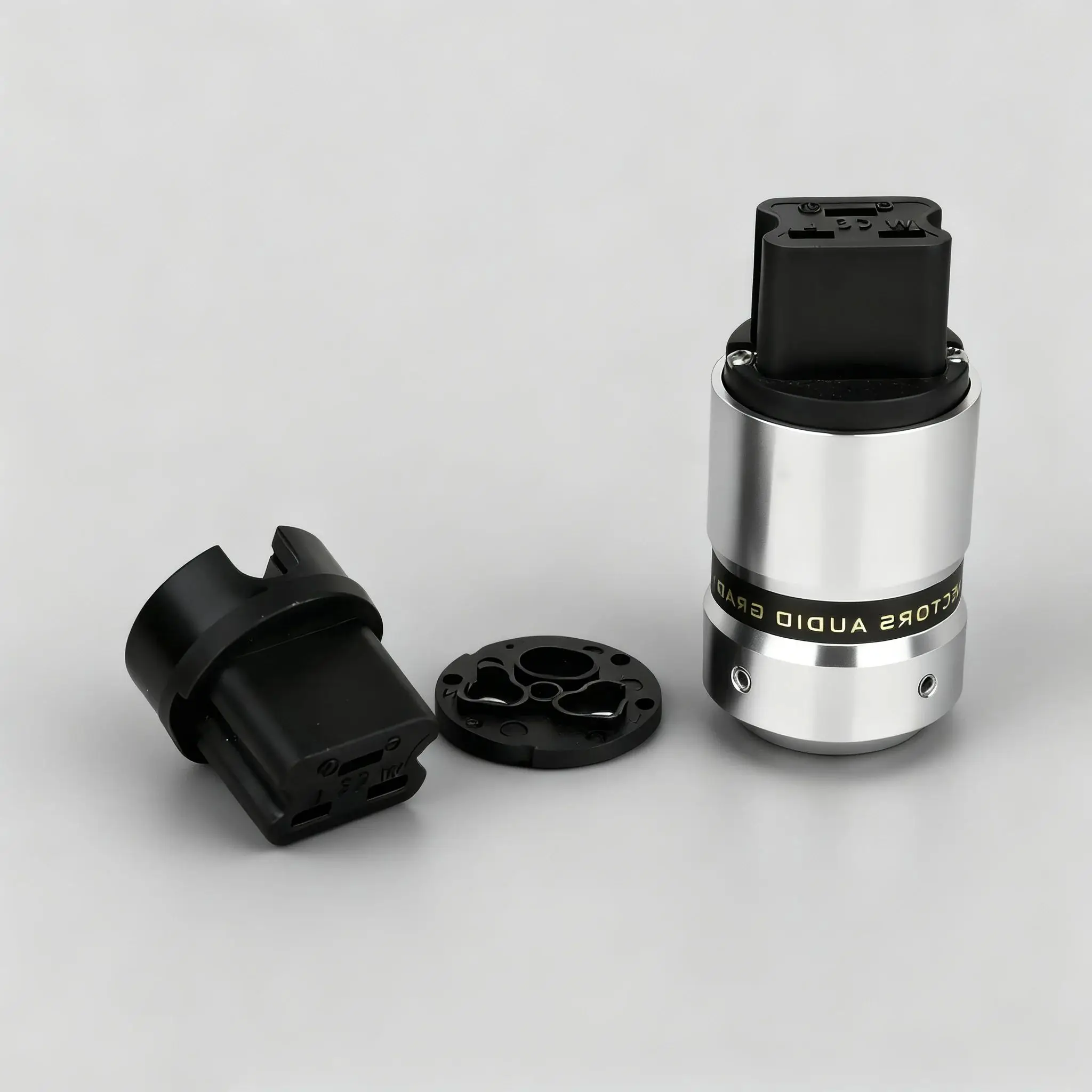 

Гнездовая вилка c19 20 А с родиевым и позолоченным разъемом IEC320 C19 — сильноточный разъем Pro Grade 20 А