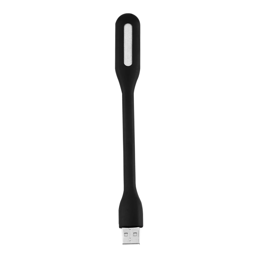 USB 5V LED lampada da lettura per libri Mini lampada da tavolo da viaggio per Power Bank PC Notebook Laptop flessibile luce notturna pieghevole
