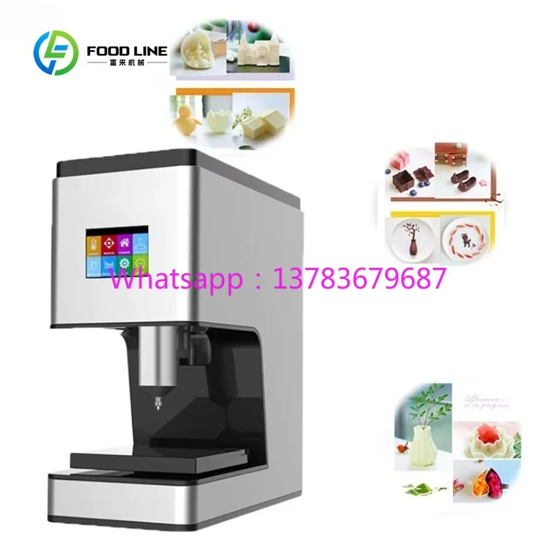 

Customized High-Precision Printing Chocolate 3D Printer Kitchen Diy 3D Printer Kit Restaurant Table Top Food Chocolate