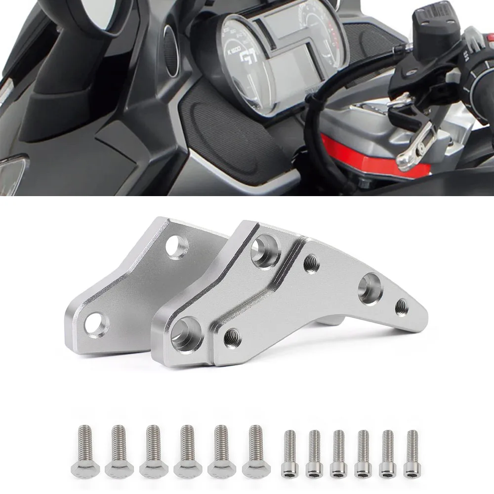 Griff Bar Riser Für BMW K1600B K1600GT K1600GTL GT GTL Motorrad Lenker Rückwärts Verlängern Adapter Clamp 2012-2023