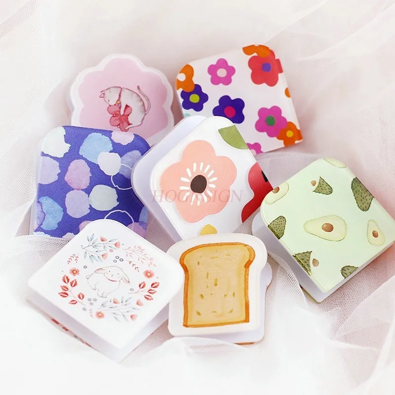 Desktop Stationery Art Style Color Plastic File Clip Mini Plastic Clip Exam Paper Ticket Clip