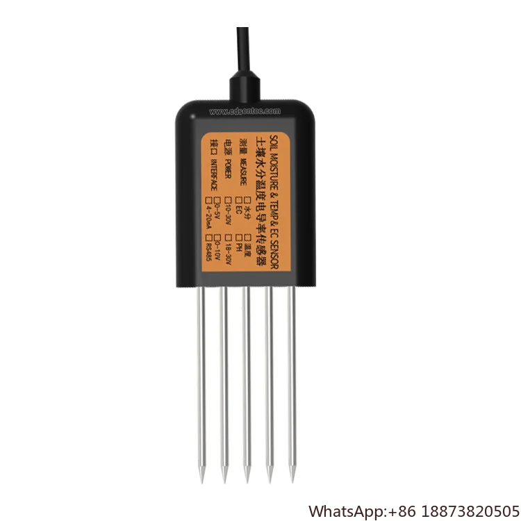 

Environment Agricultural Irrigation RS485 4-20mA Output NPK Measurement Sensor For Soil