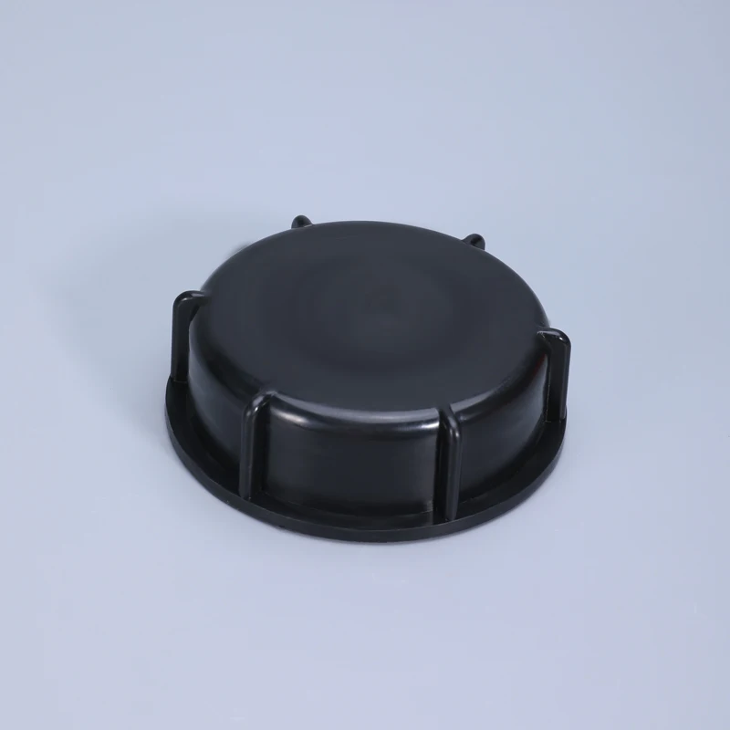 100mm Black Plastic Valve Lid IBC Tank Valve Replace Cap Valve Cover Gaskets Coarse Thread Durable Home Garden tool