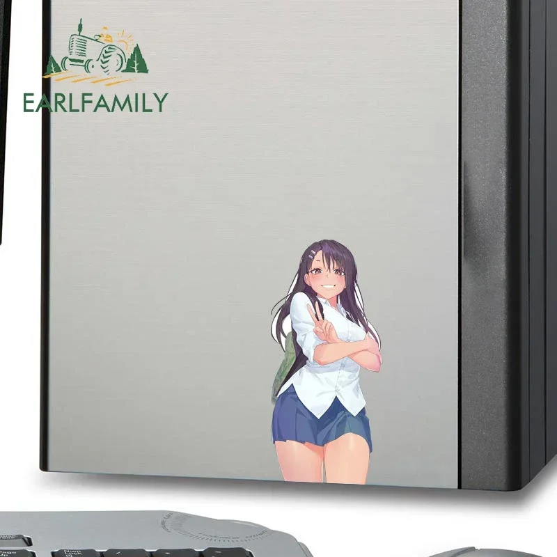 Earl family 13cm x 9,9 cm für sexy Hentai Ass Auto Aufkleber wasserdicht nsfw Aufkleber RV Persönlichkeit Autozubehör Laptop Dekor