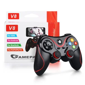 Pengontrol Permainan Nirkabel yang Kompatibel dengan Bluetooth untuk Kontrol Gamepad Android Joystick PC untuk Aksesori Konsol PS3/PS4/Switch 10 led pengontrol ps4 penjualan terbaik - №