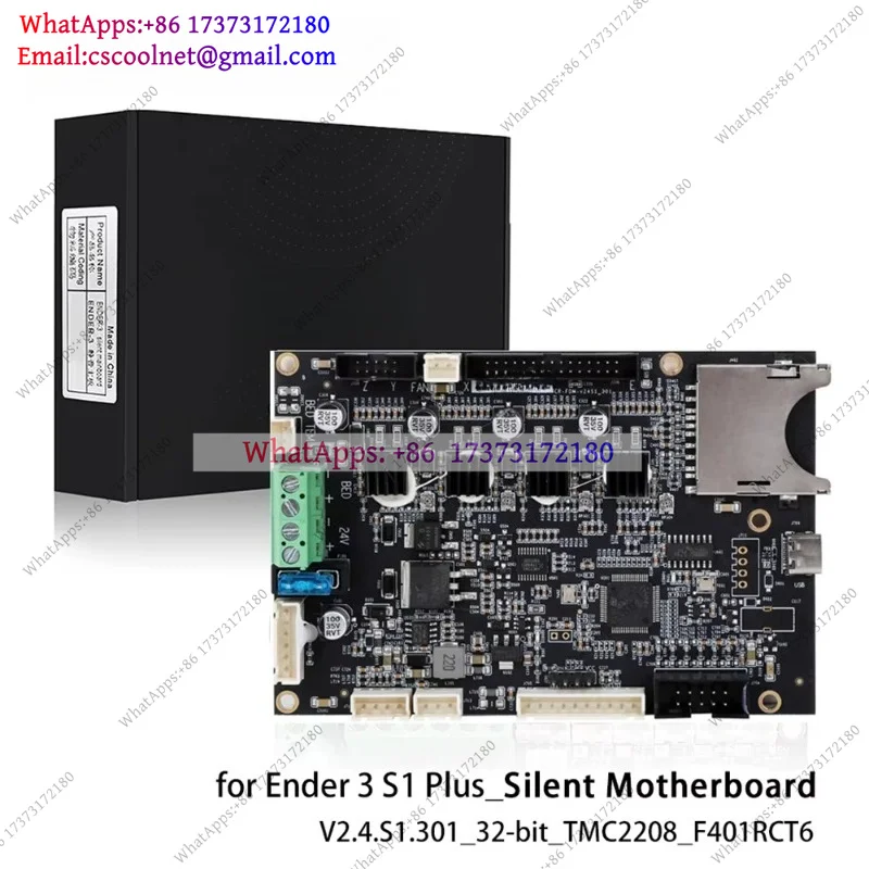 JS04 Silent Mainboard Upgraded Motherboard for Ender-3 S1 Plus 3D Printer Parts