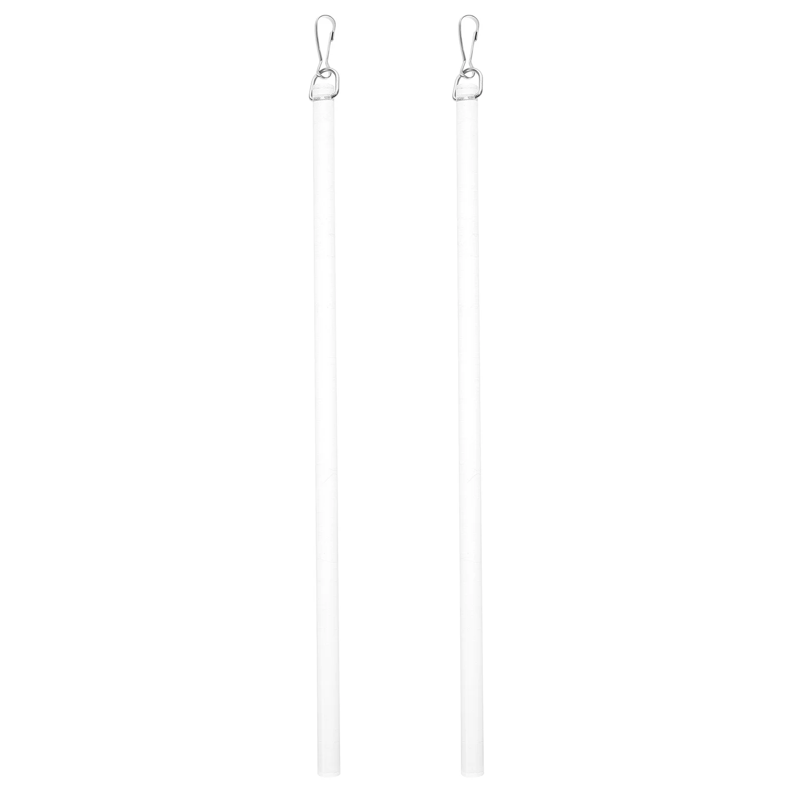 

2Pcs Curtain Pull Rods 30Cm Clear Acrylic Drapery Pull Rods for Curtains Manual Operation Smooth Silent Movement Easy Control