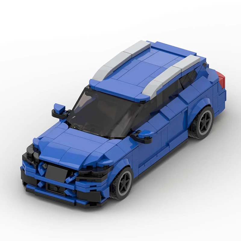 MOC Technical Car Speed Champions VW SEAT Leon 5F ST FR - 8stud wide Vehicles Sets Building Blocks Kid Toys Christmas Gift