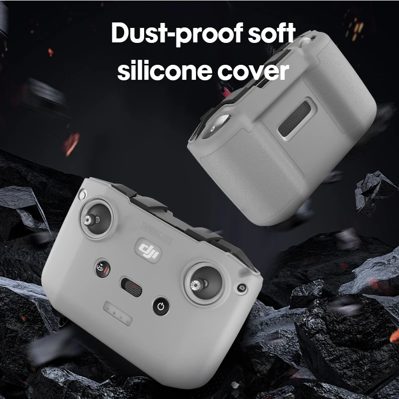 DJI N1 Controle Remoto Caso Proteção Silicone Macio Para DJI MINI 3/2/AR 2S / Mavic 3 Controlador Shell Drone acessórios