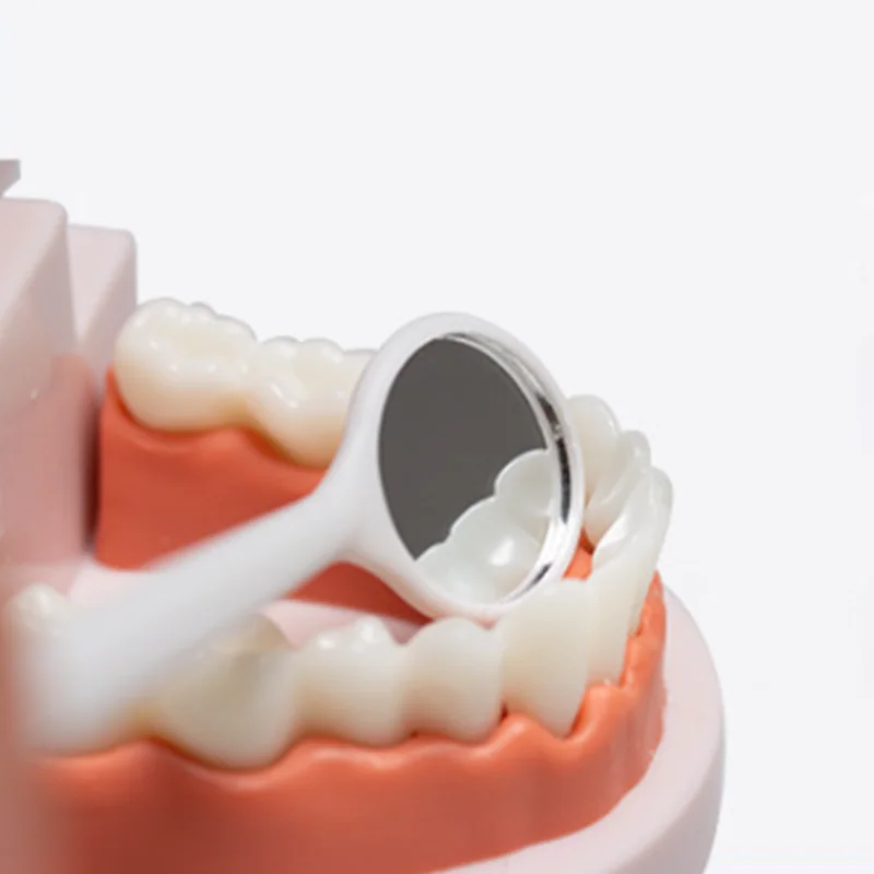 กระจกทันตกรรมปากสะท้อนแสงเครื่องมือทำความสะอาดปากแบบใช้แล้วทิ้งอุปกรณ์ฟอกสีฟันทันตแพทย์ชุดเครื่องมือทันตกรรมเดินทาง