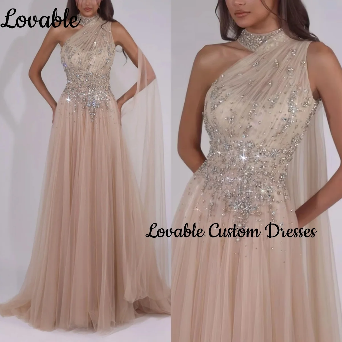 

Платья на день рождения Роскошные платья трапециевидной формы с овальным вырезом без рукавов для выпускного вечера длиной до пола, с бисером, платья на молнии