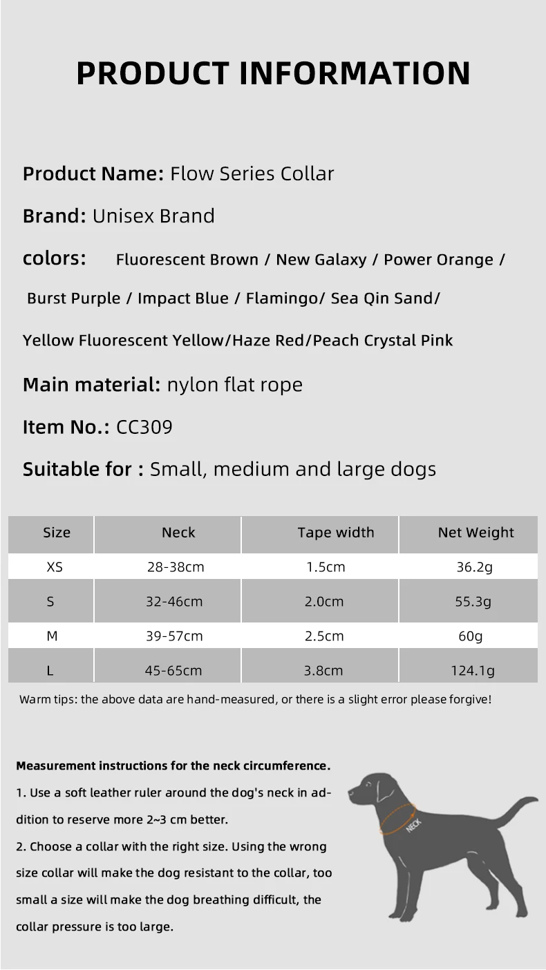 Haustier liefert Hunde halsband für Welpen mittelgroße Hunde niedliche Katze langlebiges Leben Hunde leine Halsband Deutscher Schäferhund Walking Training neu – Detail 9