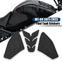 For YAMAHA MT-09 MT09 SP 2021 2022 2023 MT 09 SP New Motorcycle Non-slip Side Fuel Tank Stickers Waterproof Pad Rubber Sticker