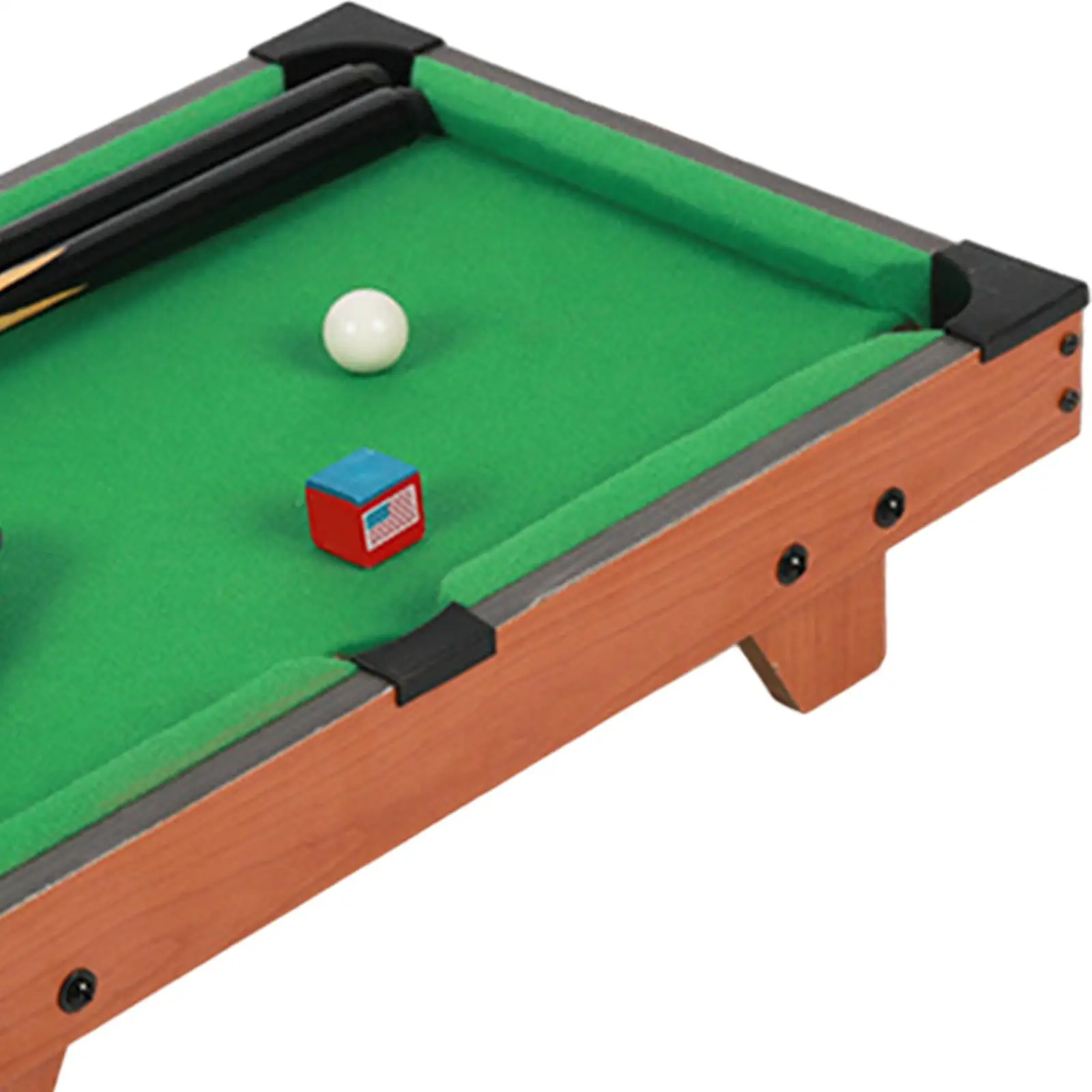 Kinder Billardtisch Set Spiel Spielzeug Freizeit praktisches Geschenk Billard Queues mit Bällen Mini Tischplatte Billardtisch für Kinder Kinder