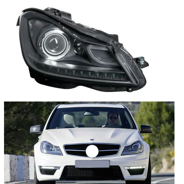 

W204 C CLASS Headlight Head Lamp Xenon HID for MERCEDES BENZ C180 C200 C220 C250 2011 2012 2013 2014 2048203539 2048203639