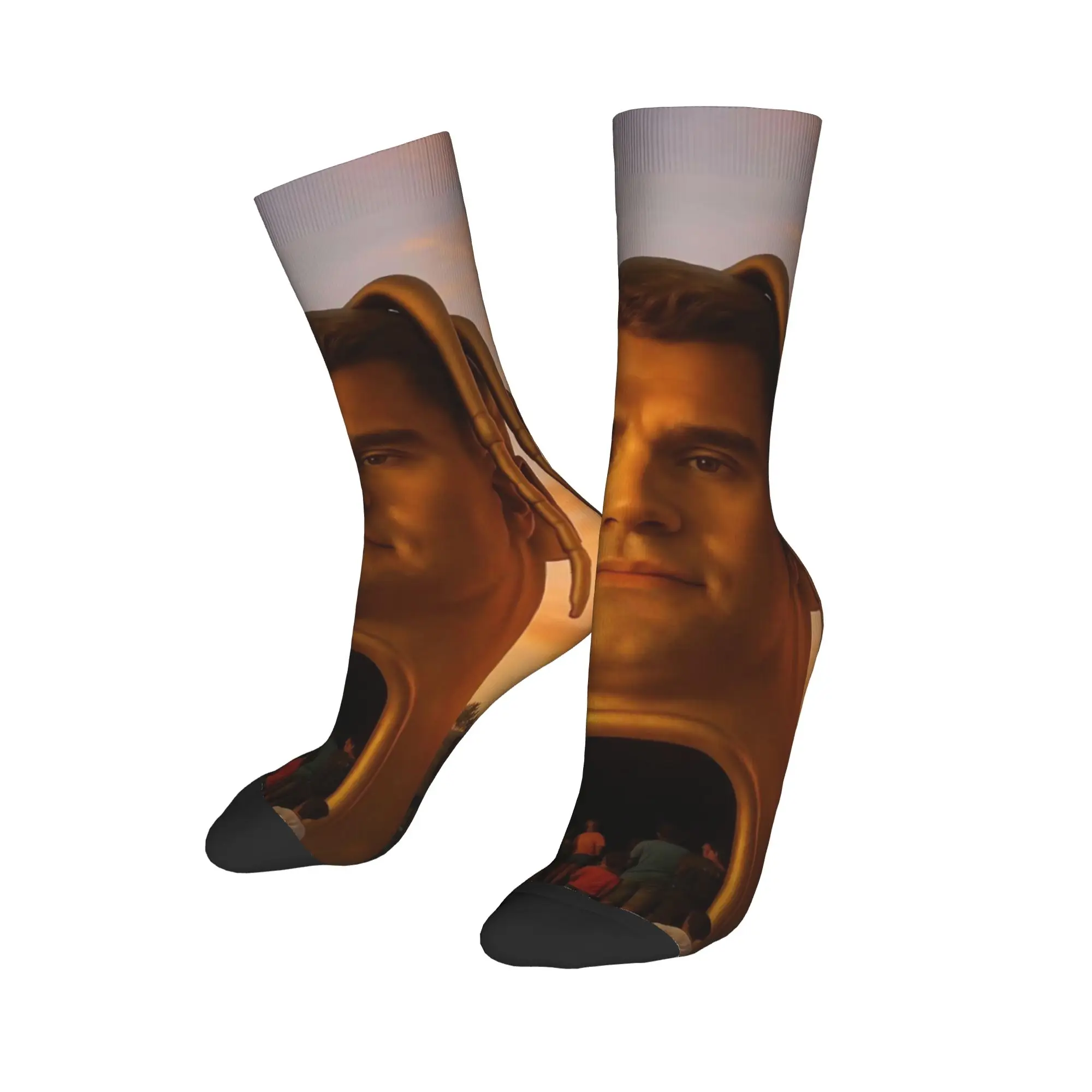 

Charlie Kirk R.I.P Socks Men Women Polyester Brainrot Meme Socks Harajuku Spring Summer Autumn Winter Middle Tube Socks Gift