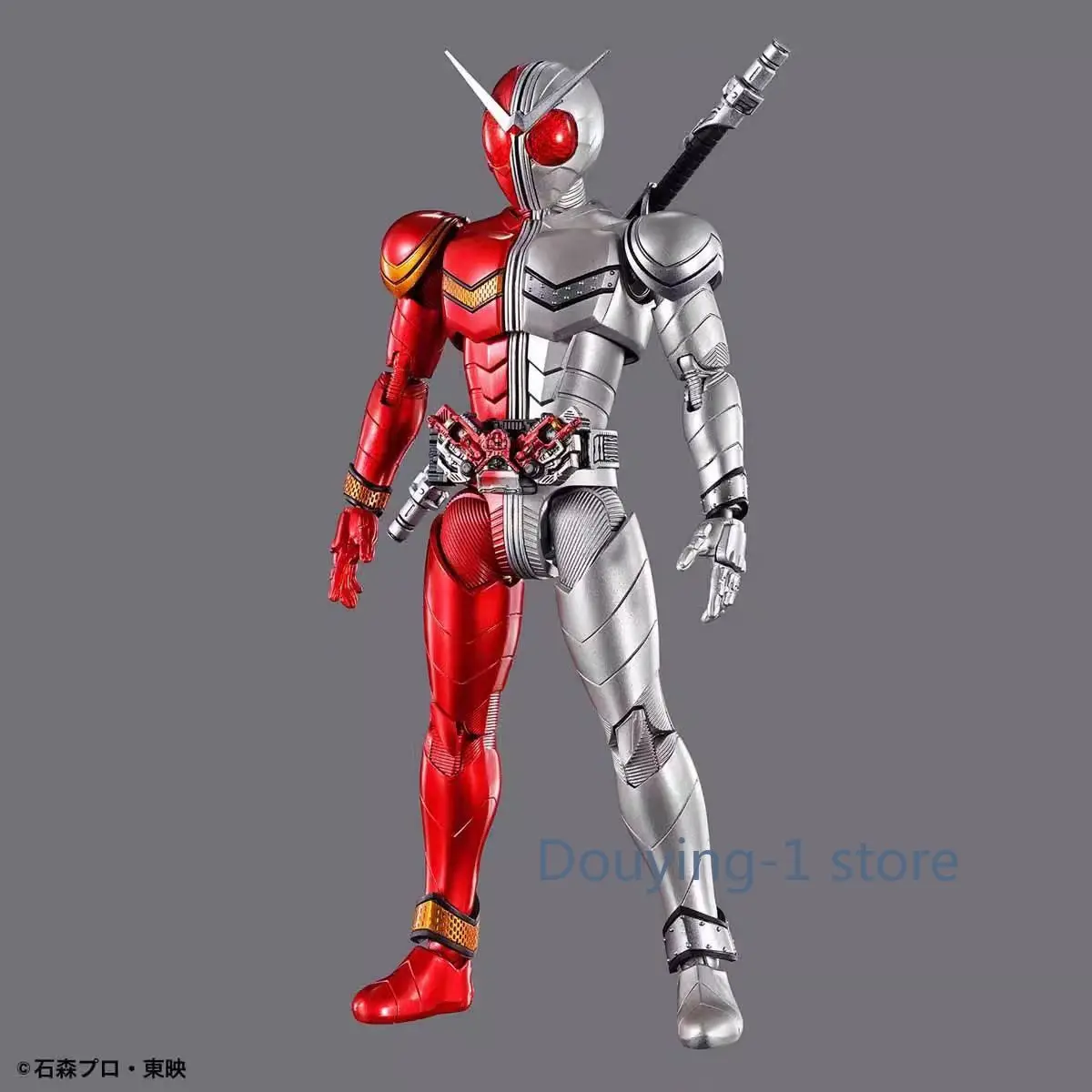 

Bandai Kamen Rider Аниме Фигурка Rise Стандартная двойная термометаллическая натуральная модель Коллекция аниме Фигурка Игрушка