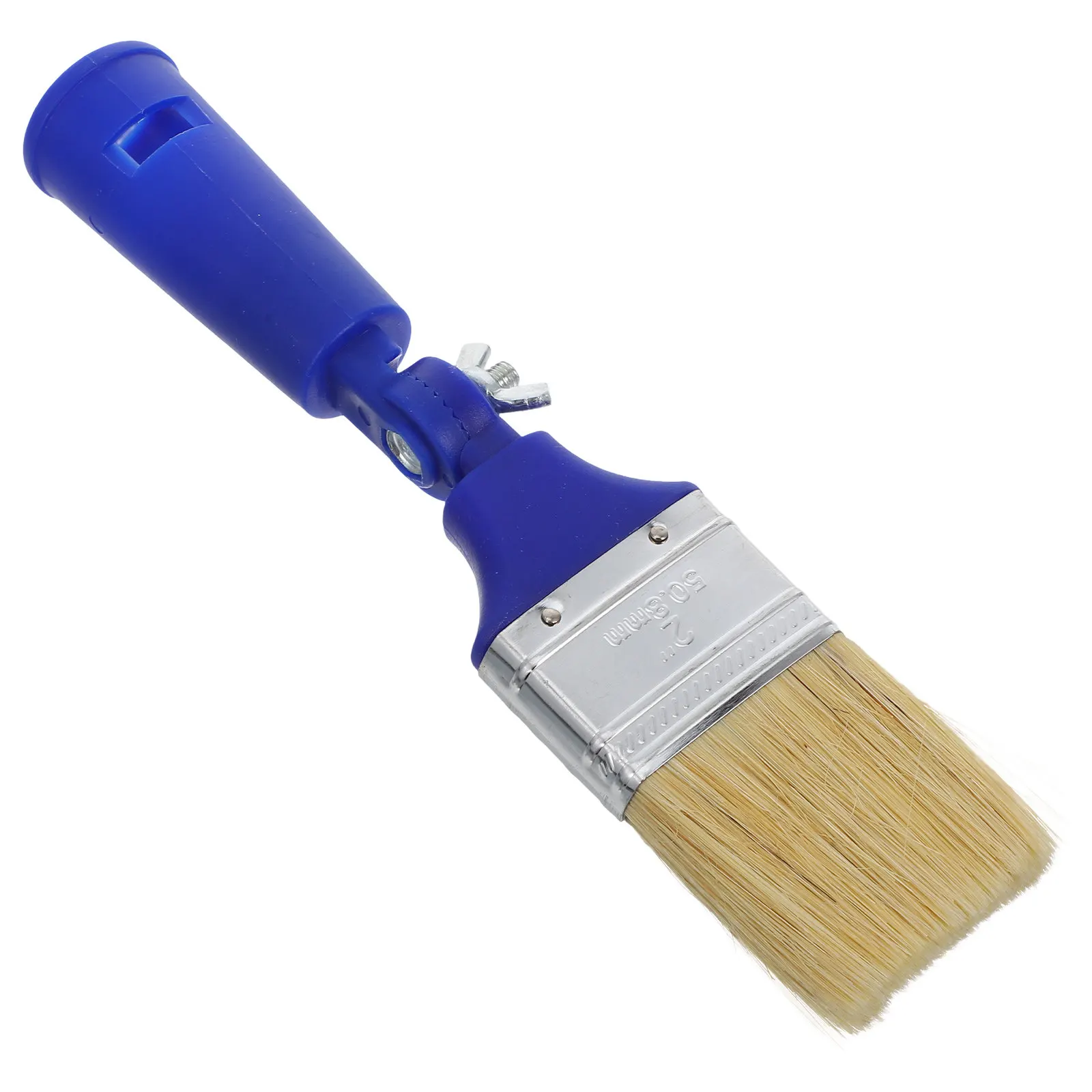 Adjustable 2 Inch Paddle Paint Brush for Hard to Reach Corners No Dead Angle Painting Versatile Oil Pigment Craft
