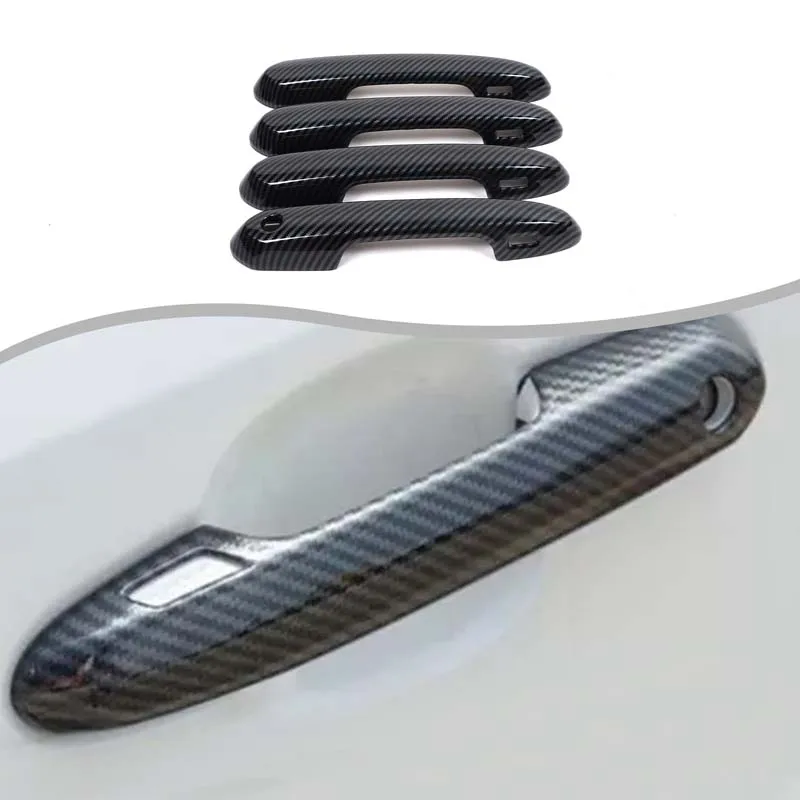 For 2023+ Lexus LX600/Toyota Land Cruiser LC300/Exterior ABS carbon fiber door handle protective cover body kit auto parts LHD