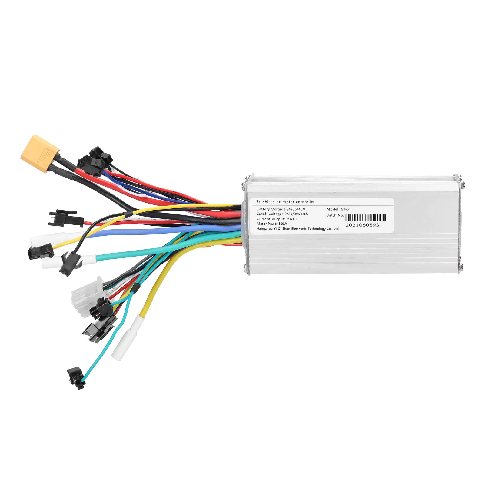 

S9-61 электрический велосипедный скутер 24 В-48 В 500 Вт бесщеточный контроллер электрический скутер BLDC контроллер для скутера аксессуар для велосипеда