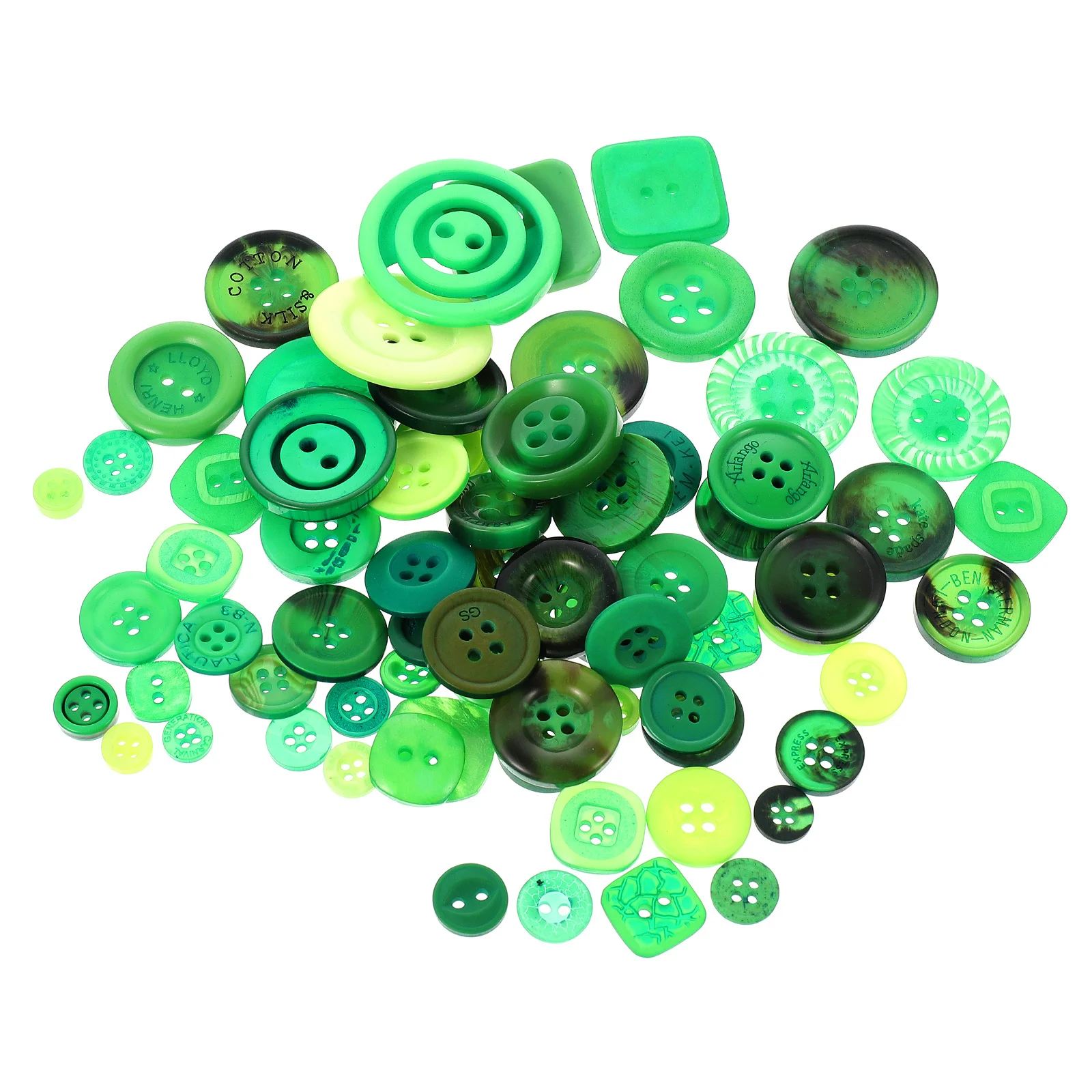 

1Set Vibrant Resin Buttons High Quality Round Shape DIY Clothing Buttons for Sewing Crafts Fashion Customization