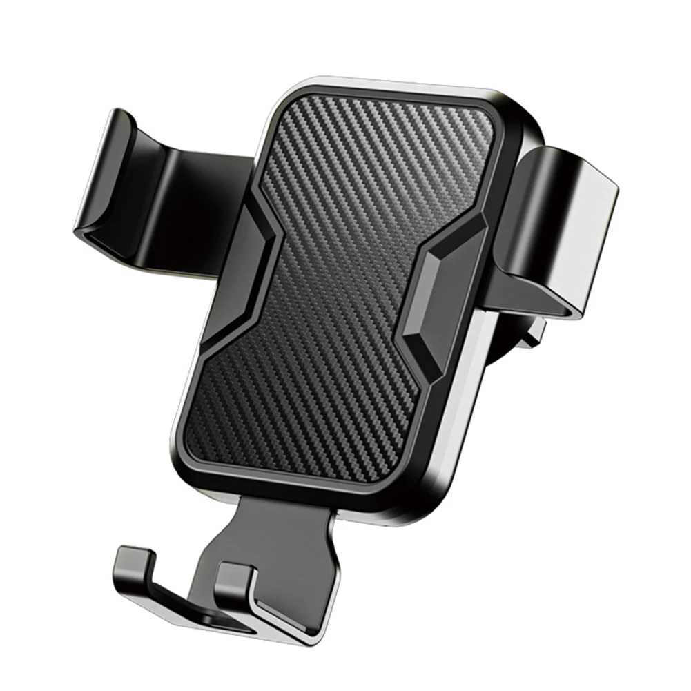 

Автомобильное вентиляционное крепление для телефона с вращением на 360 градусов, черная подставка для телефона на 360 градусов, совместимая со смартфонами, простая установка