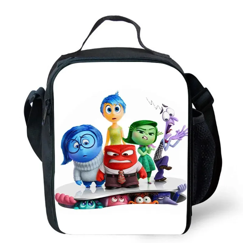 

Lunch bags for Child,Cartoon Inside Out School Picnic Bags for Girls Boys,Large Kids Insulation Cooler Bags for Aged 4-10 years