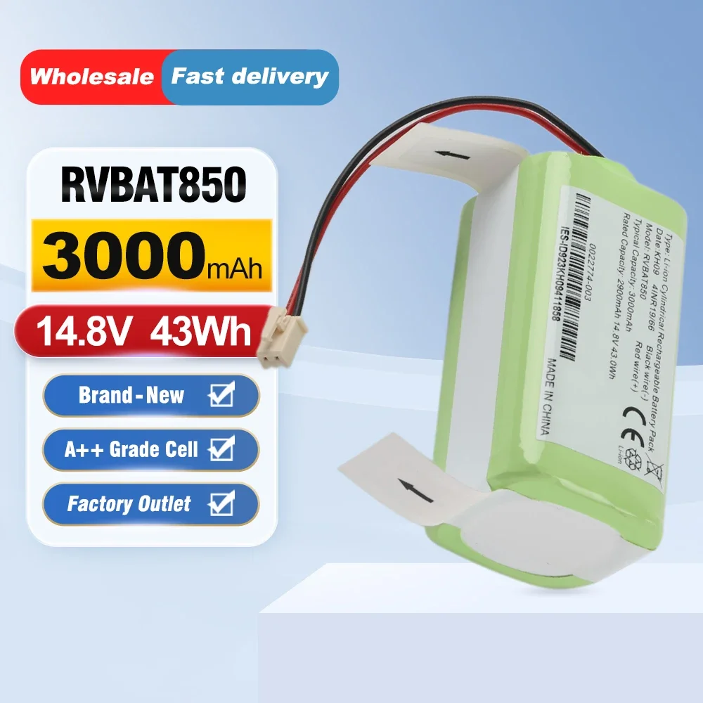 

RVBAT850 Battery Replacement for Shark Vacuum for Rvbat850 Shark Ion-battery R75, RV761, RV850C, RV1000S