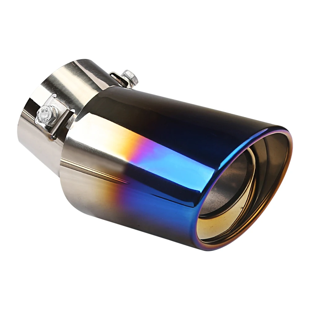 2,5 "-3,3" Universal Auto Hinten Auspuffrohr Spitze Modifikation Edelstahl Auto Endrohr Schalldämpfer Trim Modifizierte auspuffrohr