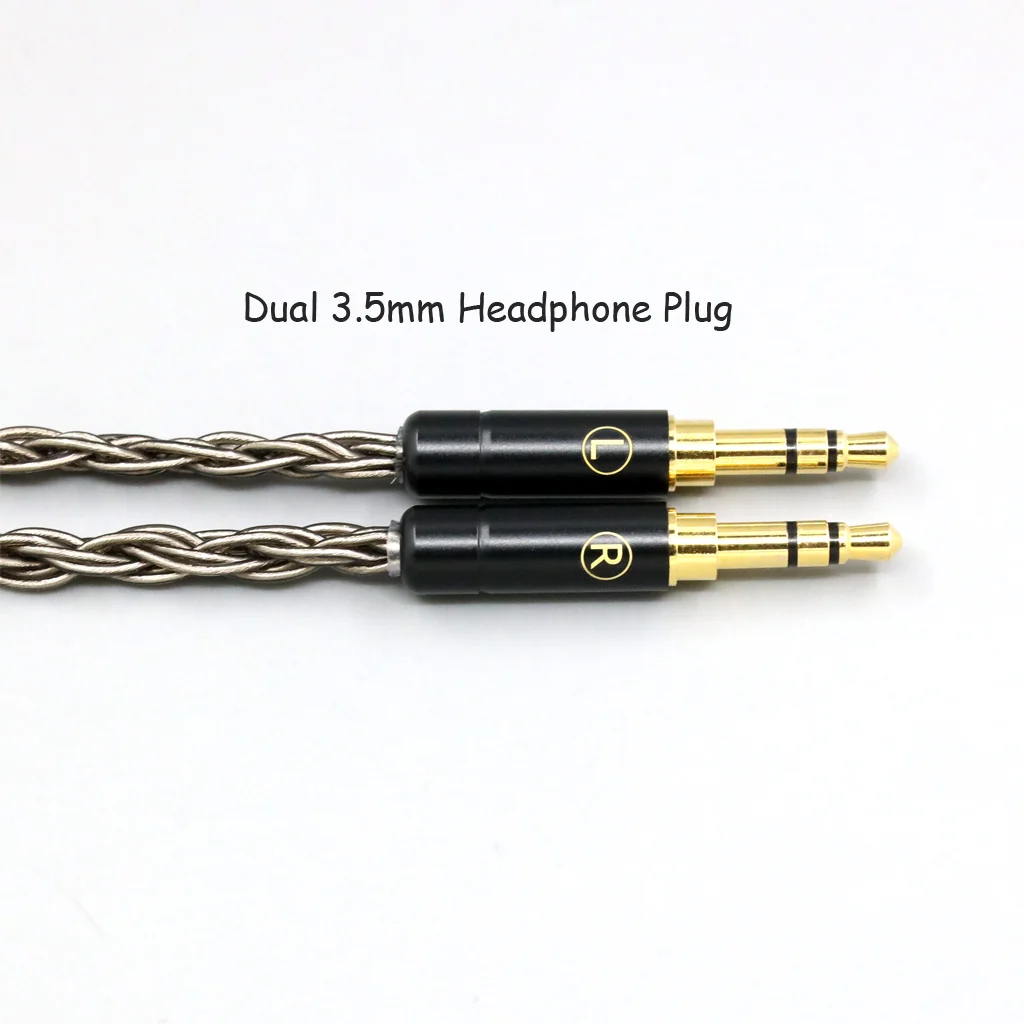 16 كور رمادي سماعة كابل ل Hifiman Sundara Ananda HE1000se V2 HE6se DEVA he400se Arya He-35x XS LN 008012