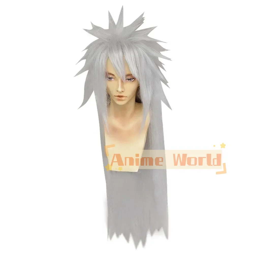 Shippuuden Jiraiya Cosplay Wig Synthetic Hair Fashion Party Cos Wigs