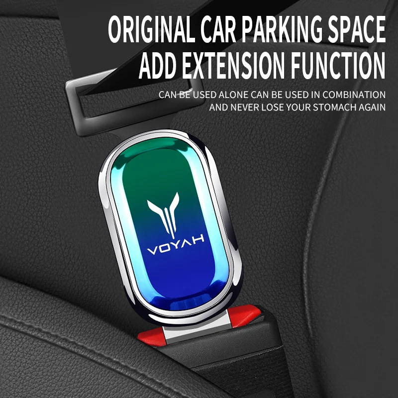 موسع حزام مقعد السيارة لـ VOYAH - محول توصيل تمديد بإبزيم أمان من سبائك الكروم لمحافظ الحالم المجاني #3