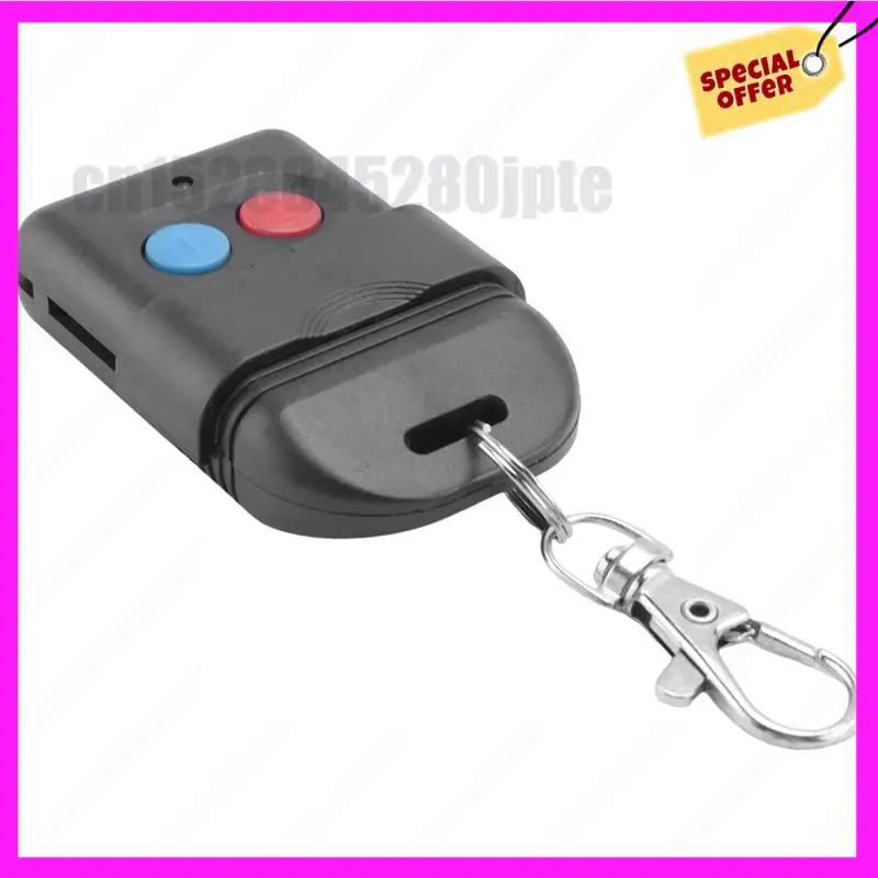 -ABUB 2X 8 Dip Switch 330Mhz Smart Copy Remote Control Fixed Code 2 CH Duplicator For Gate Garage Door Opener Or Alarm System