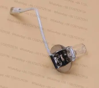 2 uds., lámpara de linterna H3 6V55W, bombilla H3 6V 55W, para iluminación de antorcha Roor Vec198