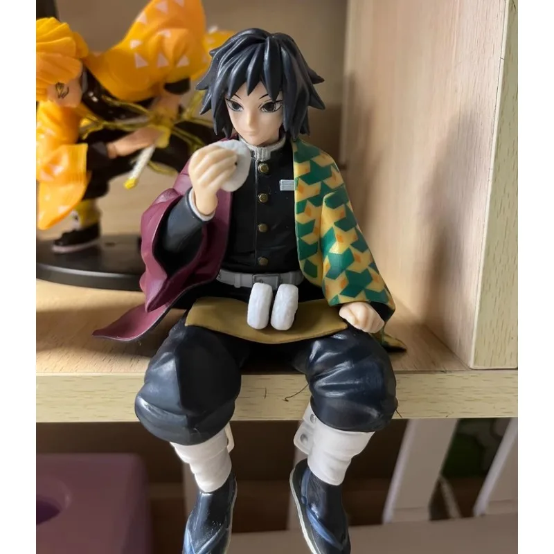 Uzui Tengen Tomioka Giyuu عمل الشكل شيطان القاتل موضة رائعة 15 سنتيمتر زخرفة عمل نموذج لجسم اللعب #6