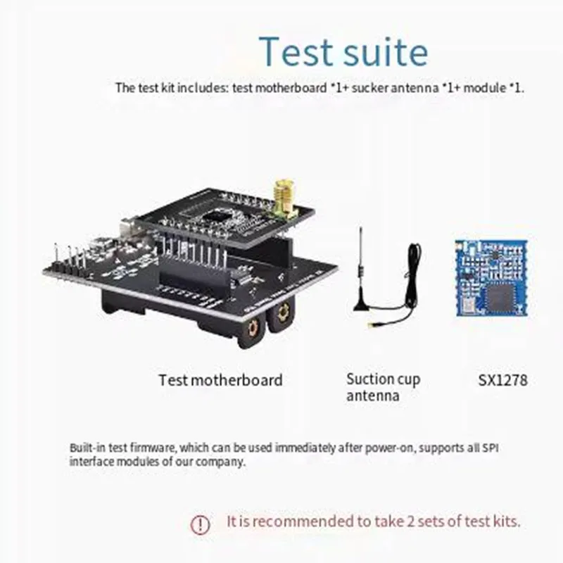 SX1278 spread spectrum LoRa wireless RF transmission module 433M receiving and transmitting communication module