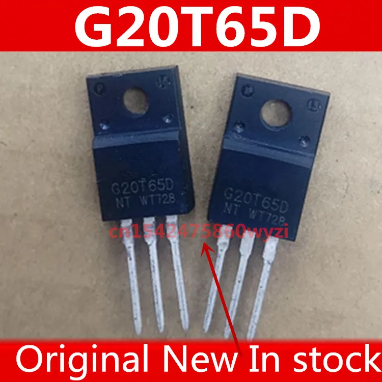 

Оригинал 5 шт./G20T65D 20A/650V TO-220F MOS Новая фотография