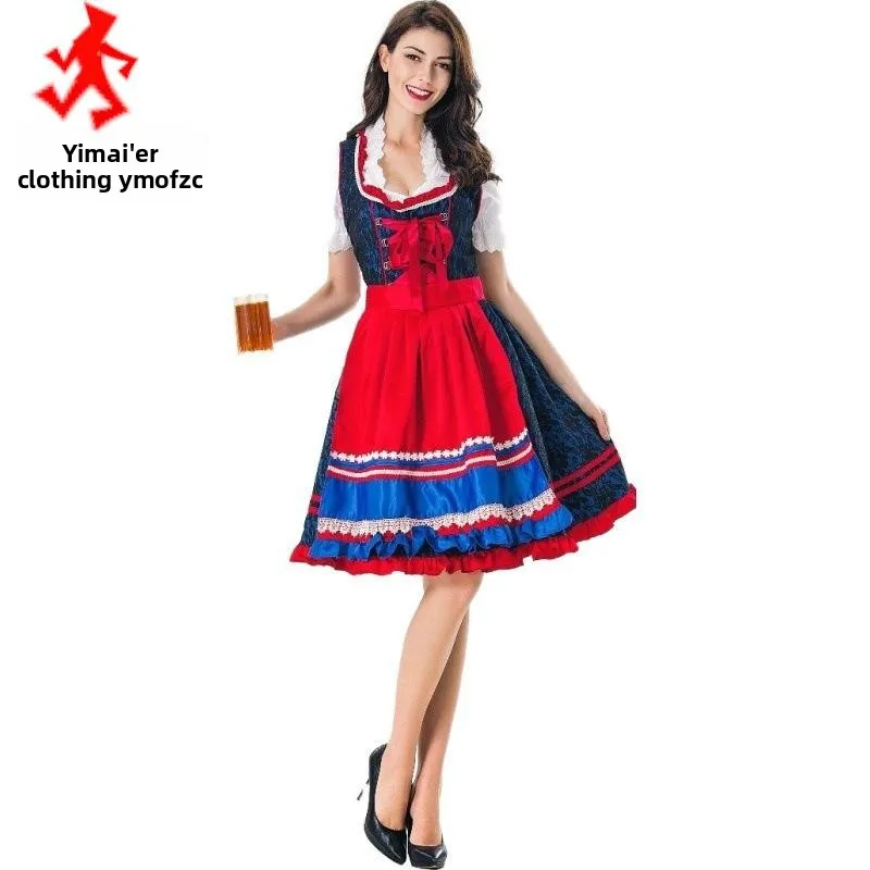 

Хэллоуин пиво девушка доктор роль Plang костюм горничной сценическая одежда косплей наряд служанки женская традиционная одежда