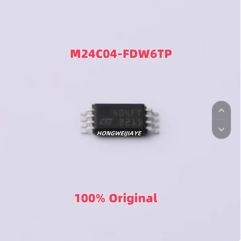 

10PCS 100% New M24C04-FDW6TP M24C16-RDW6TP M93C46-WDW6TP TSSOP-8 Brand New Original Chips ic
